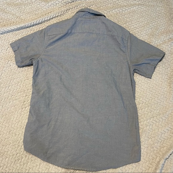 MEN'S RVCA SHORT SLEEVE BOTTON DOWN - Picture 3 of 4